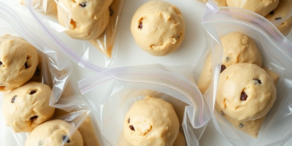 Plätzchenteig auf Vorrat einfrieren