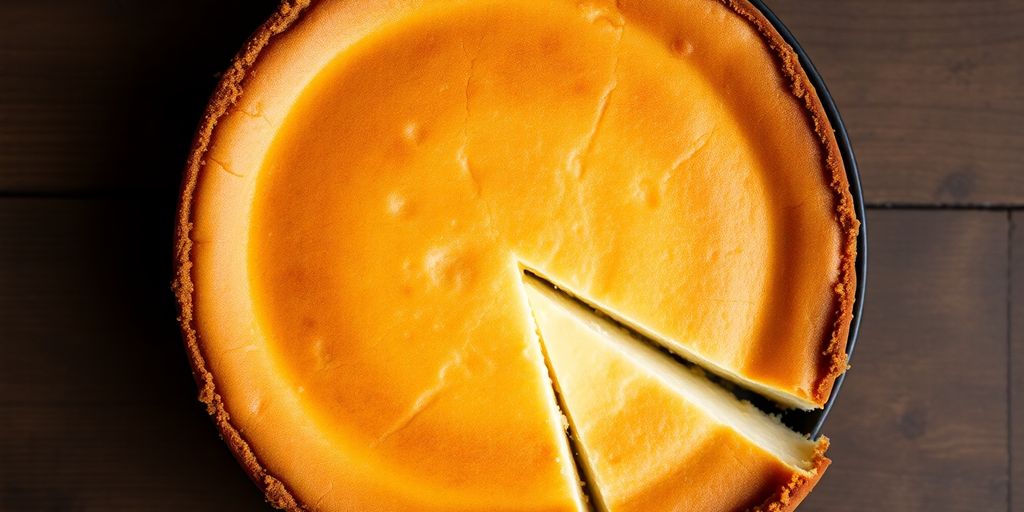 Low-Carb Käsekuchen mit Mandelboden