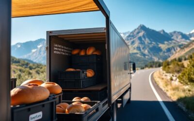Logistik und Vertrieb für Bäckereiprodukte