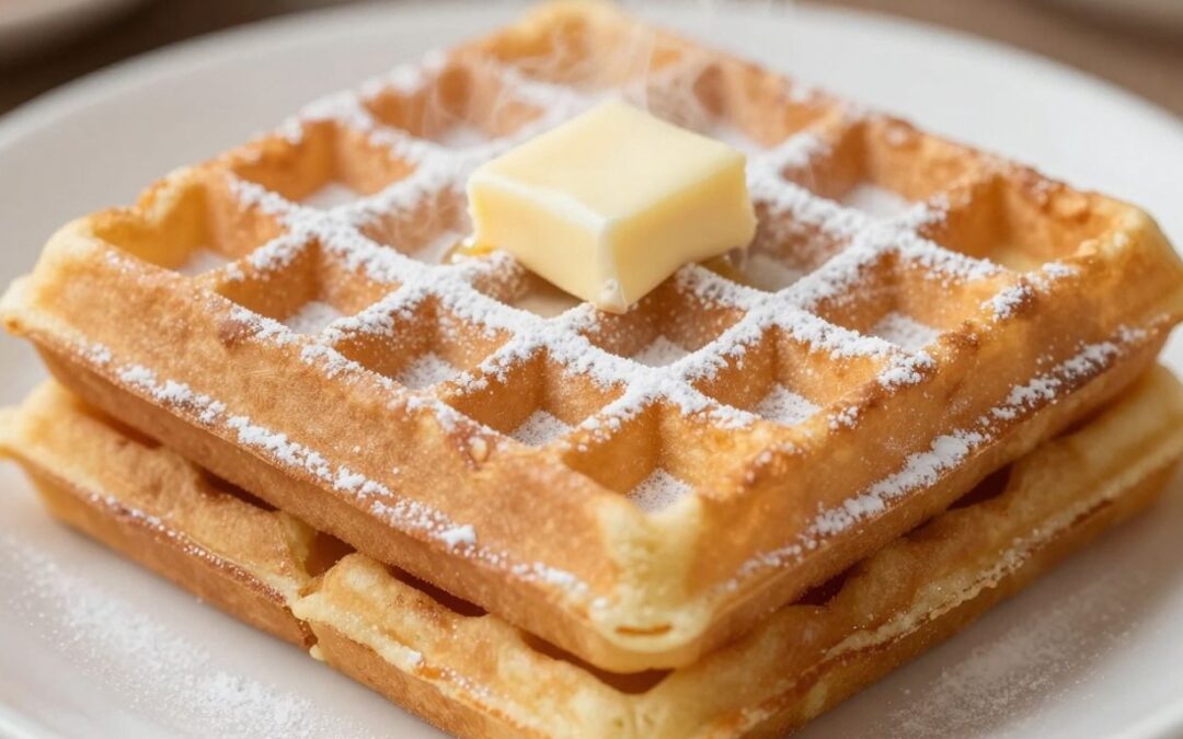 Waffelteig ohne Ei – fluffig & lecker